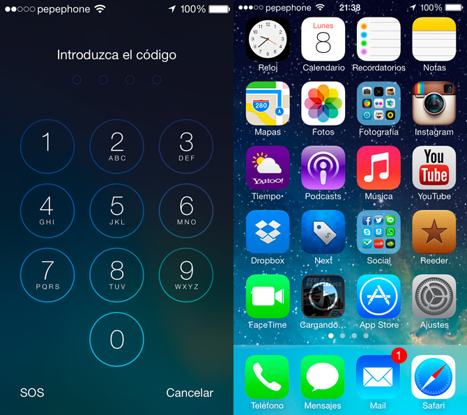 IOS 7 для Андроид